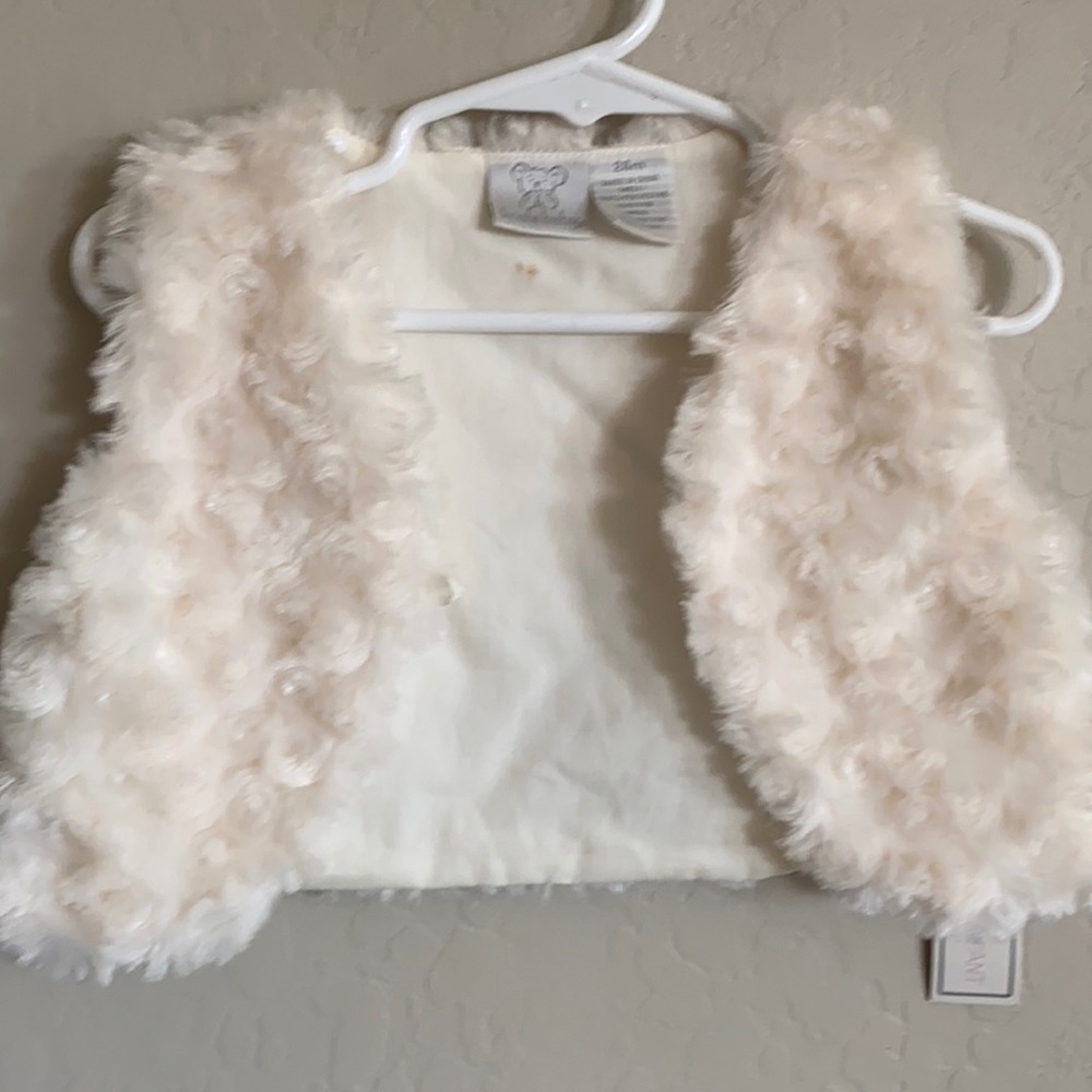Faux fur vest